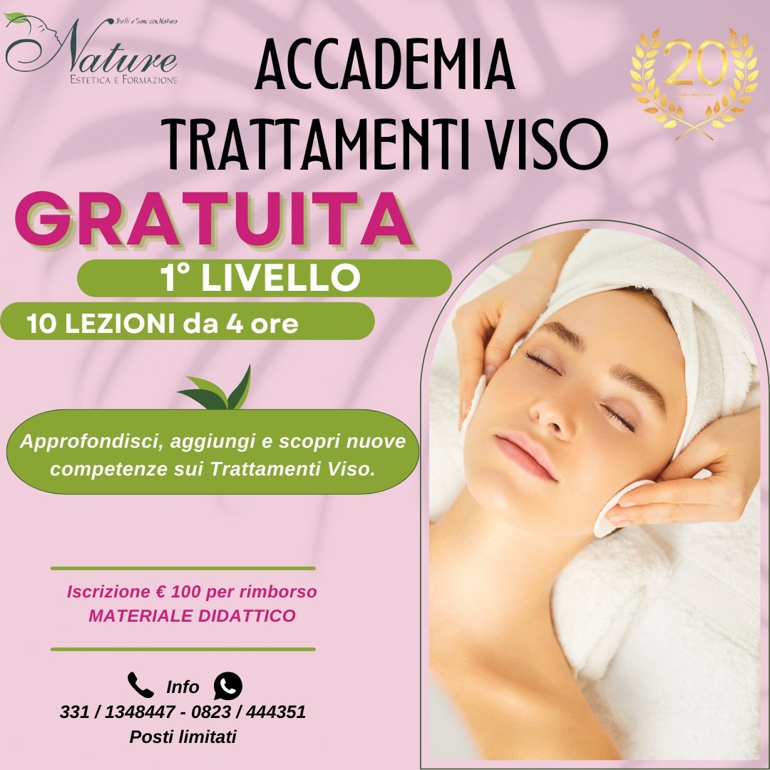Accademia Trattamenti Viso I livello